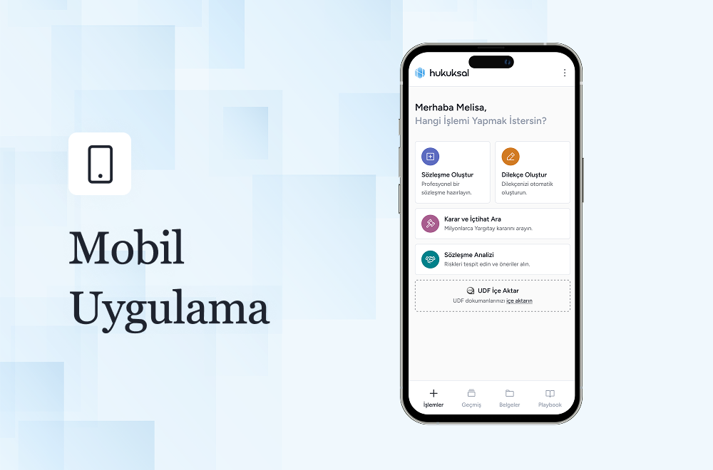 avukat yapay zeka hukuksal mobil Uygulaması